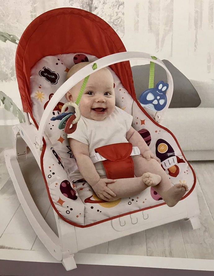 INBB 24A - Baby Rocker (Red) - Baby Hampers