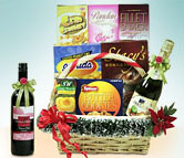 Christmas Chocolate Wine Hampers