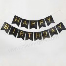 Birthday Banner - Black