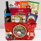 Christmas Wine & Chocolate Hamper