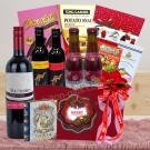 Christmas Wine & Chocolate Hamper