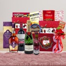 Christmas Moet & Wine & Chocolate Hamper