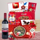 Christmas Wine & Chocolate Hamper