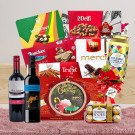 Christmas Wine & Chocolate Hamper