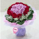 Hand Bouquet PURPLE ROMANTIC 