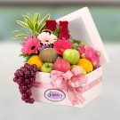 Flower And Fruits Basket