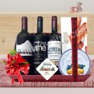 Christmas Wine & Chocolate Hamper