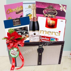 Christmas Chocolate Hamper Non Alcohol