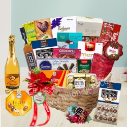 Christmas Wine Chocolate Hamper