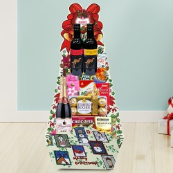 Christmas Wine & Chocolate Hamper