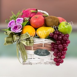 Flower And Fruits Basket