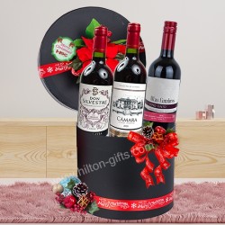 Christmas Wine & Chocolate Hamper