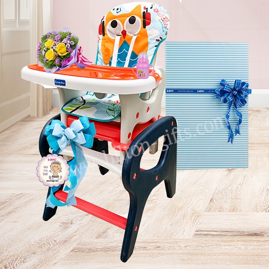 System High Chair & Table
