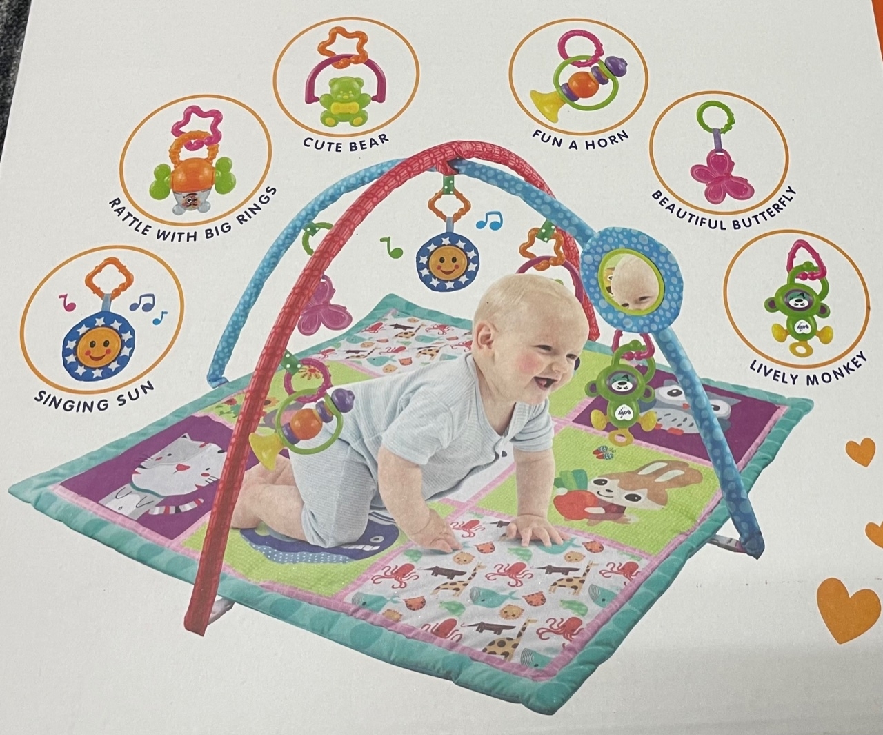 Colourful Activity Play Gym	