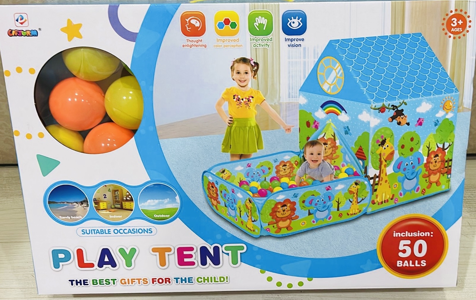 Kids Play Tent With Balls